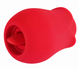 Вакуумный стимулятор 2-в-1 в форме розы Rose R-0060 (ярко-розовый) R-0060 фото 2
