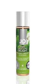 Змазка на водній основі System JO H2O &mdash; Green Apple (30 мл) без цукру, рослинний гліцерин SO1481 фото