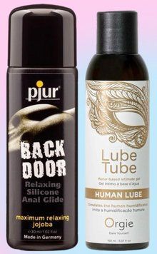 Набор лубрикантов pjur backdoor anal Relaxing jojoba silicone 30 мл + HUMAN LUBE intimate gel, 150 мл Orgie LB883 фото