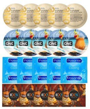 Набір 20 шт ONE 𝐕𝐀𝐍𝐈𝐒𝐇 𝐇𝐲𝐩𝐞𝐫𝐭𝐡𝐢𝐧 + ONE Island Punch + Pasante Cooling + EXS CRAZY COLA SOS7246 фото