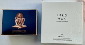 Комплект LELO HEX Original 36 шт + OLO Benefit 10 шт SOS3441 фото