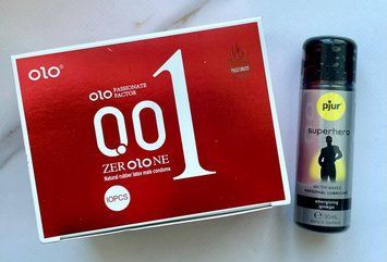 Набор OLO возбуждающий 001 10 шт + Стимулирующая смазка pjur Superhero glide 30 мл SOS1981 фото