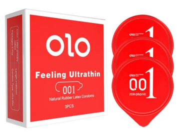 OLO збуджуючі з розігріваючим ефектом 001 (червоні) 3 штуки ol52 фото
