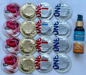 Набор 16 штук ONE Vanish, Tattoo Touch, Flavor Waves, Classic + Sensuva Natural Water-Based Orange Creamsicle (57мл) SOS3883 фото