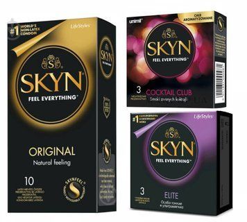 Набір Skyn 16 шт : Original -10 шт , Elite -3 шт , Cocktail Club -3 шт  SK79 фото