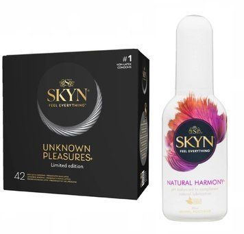 SKYN Unknown Pleasures+ 42 шт + Лубрикант Skyn Natural Harmony (80 мл) SOS476 фото