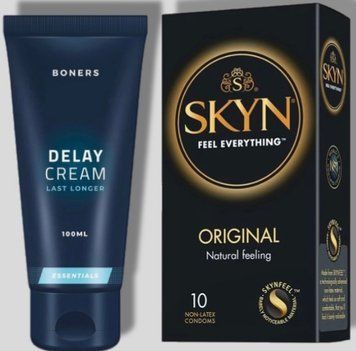 SKYN Original 10 шт + Пролонгатор Boners Delay Cream SOS5202 фото