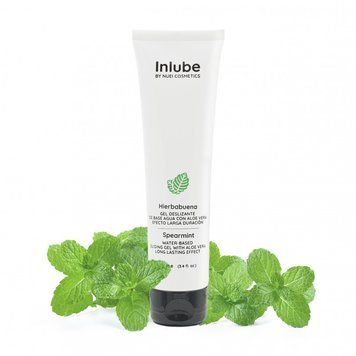 Съедобный лубрикант на водной основе вкус: нежная мята INLUBE, 100 мл Nuei (Испания) NU513765 фото