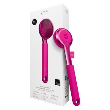 Ультразвуковая щетка для всего тела GESKE Sonic Full-Body Brush&Intensive Exfoliator 8в1 magenta HB0377 фото