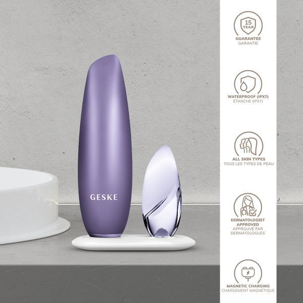 Бесконтактная магнитная пилинг-маска GESKE Touchless Magnetic Peeling Mask 5в1 purple HB0561 фото