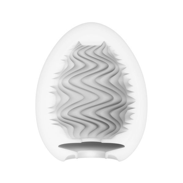 Мастурбатор-яйцо Tenga Egg Wind с зигзагообразным рельефом SO5494 фото