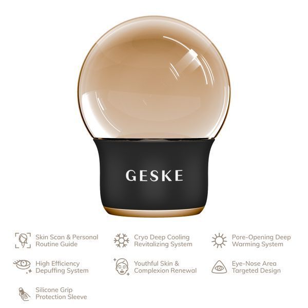 Массажер для лица и тела GESKE Cool&Warm Face and Body Massager 7в1 gray HB0298 фото