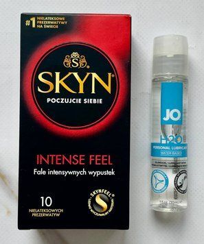 Комплект Skyn Intense Feel 10 шт - Лубрикант System JO H2O ORIGINAL (30 мл) SOS2964 фото