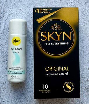 Комплект SKYN Original 10 шт - Лубрикант pjur Woman Nude 30 мл SOS2629 фото
