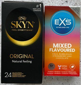 Комплект SKYN ORIGINAL NON-LATEX 24 ШТ.+EXS Mixed Flavoured 12 шт SOS1088 фото