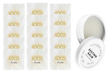 Комплект EXS Pure15 шт + Bijoux Indiscrets Sexting Balm SOS14829 фото