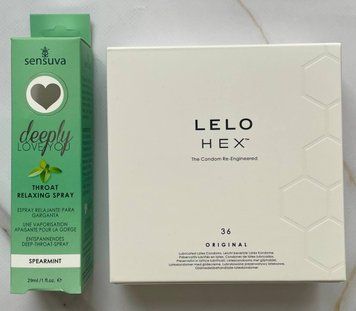 Набор LELO HEX Original 36 Pack - Спрей Sensuva Deeply Love You Spearmint (29 мл) SOS2870 фото