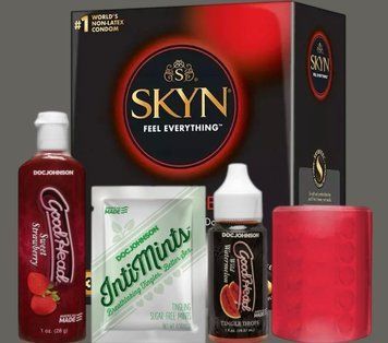 Комплект Skyn Intense feel 36 штук + Набір Doc Johnson GoodHead Fundamentals Kit SOS5403 фото