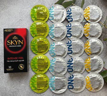 Набор 30 штук Skyn ​​Intense Feel + ONE Super Studs, Super Sensitive, Classic, Glowing Pleasures SOS2282 фото