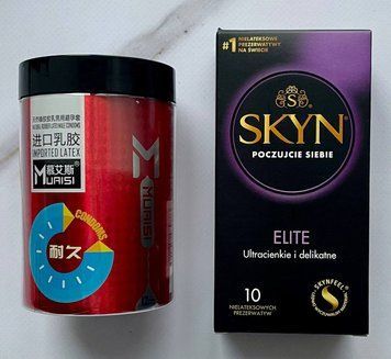Комплект SKYN Elite 10 шт + Muaisi 0.02 мм Red 12 шт SOS2773 фото