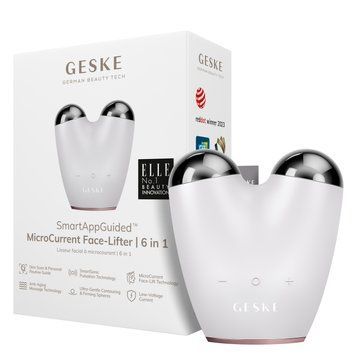 Микротоковый подтягиватель лица GESKE MicroCurrent Face-Lifter 6в1 starlight HB0132 фото