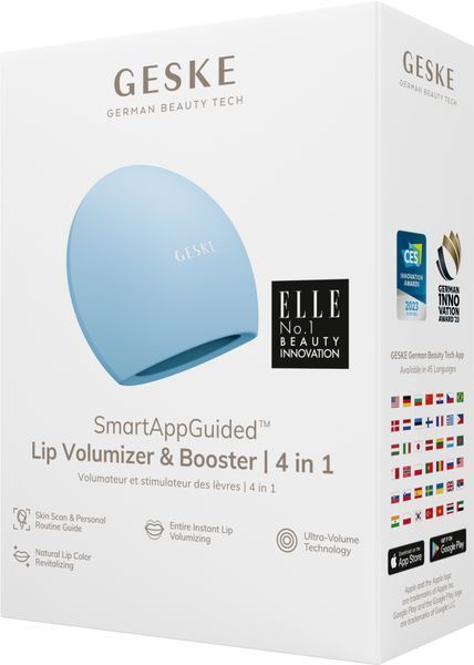 Устройство для увеличения объема губ GESKE Lip Volumizer&Booster 4в1 Big aquamarine HB0232 фото
