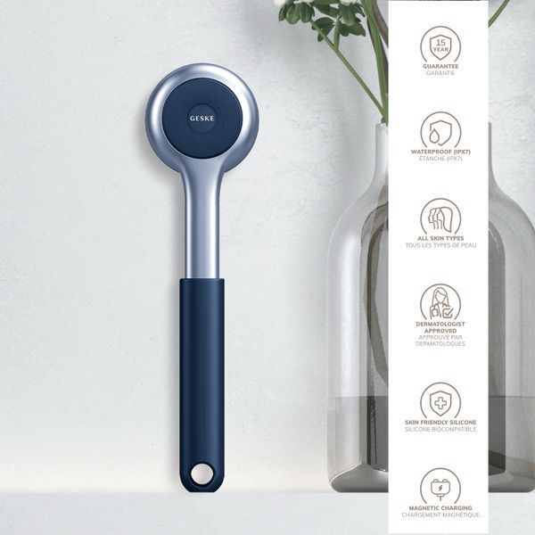 Ультразвуковая щетка для всего тела GESKE Sonic Full-Body Brush&Intensive Exfoliator 8в1 midnight HB0378 фото