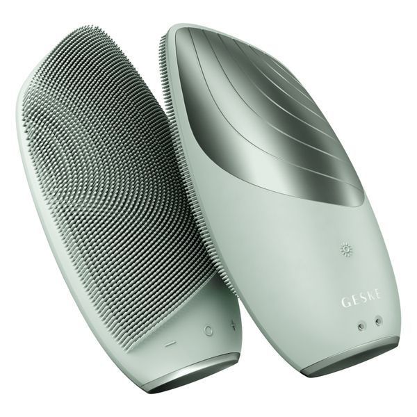 Электронная звуковая термо щетка для лица GESKE Sonic Thermo Facial Brush 6в1 green HB0085 фото