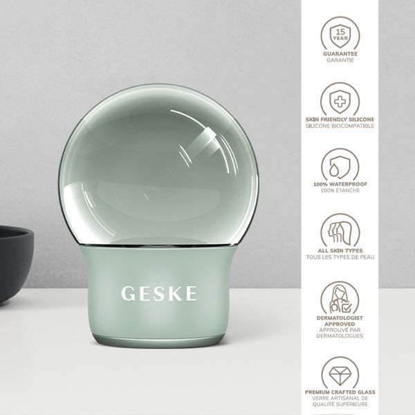 Массажер для лица и тела GESKE Cool&Warm Face and Body Massager 7в1 green HB0299 фото