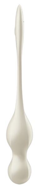Выброшарики для тренировки мышц тазового дна Satisfyer Love Birds 1 Connect App (белый, 78.8 г) SX0569 фото