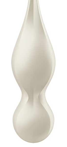 Выброшарики для тренировки мышц тазового дна Satisfyer Love Birds 1 Connect App (белый, 78.8 г) SX0569 фото