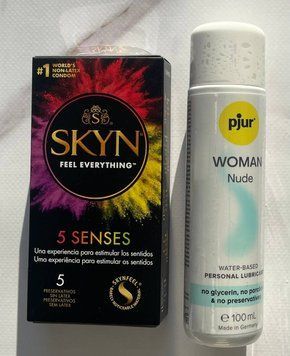 Комплект SKYN 5 Senses 5шт + Смазка на водной основе pjur Woman Nude 100 мл SOS2183 фото