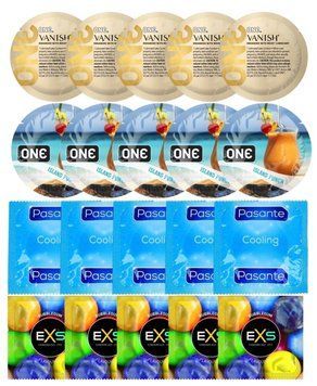 Набір 20 шт ONE 𝐕𝐀𝐍𝐈𝐒𝐇 𝐇𝐲𝐩𝐞𝐫𝐭𝐡𝐢𝐧 + ONE Island Punch + Pasante Cooling + EXS BUBBLEGUM SOS7248 фото