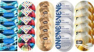 Набор из 25 шт One Oasis Premium + ONE Ribs + ONE Vanish + ONE Classic + ONEBanana SOS8454 фото