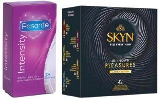 Набір з SKYN Pleasures, 42 шт + Pasante Intensity (Ribs & Dots), 12 шт SOS8076 фото