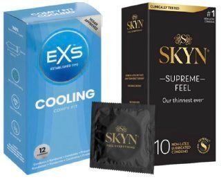 Набор с SKYN Supreme Feel (10 штук) + EXS Cooling. 12 шт SOS8026 фото