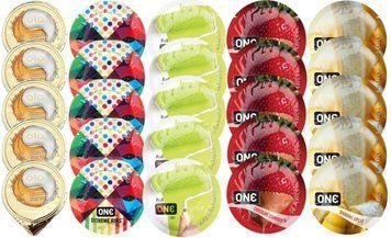 Набор из OLO Ice Durable + ONERibs + ONE Color + ONEChocolateStrawberry + ONEBanana SOS8708 фото