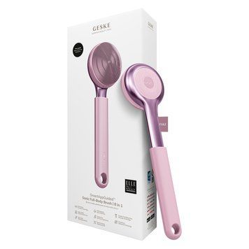 Ультразвуковая щетка для всего тела GESKE Sonic Full-Body Brush&Intensive Exfoliator 8в1 pink HB0379 фото