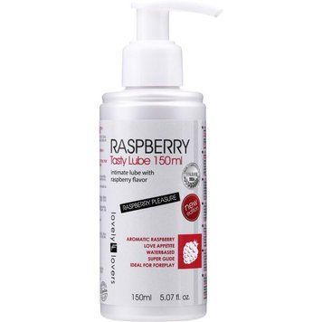 Лубрикант LOVELY LOVERS RASPBERRY Tasty Lube 150. ml PR2 фото