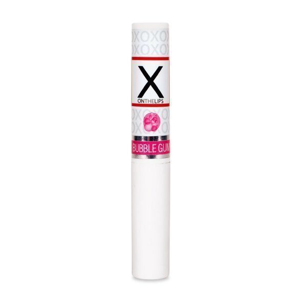 Стимулювальний бальзам для губ унісекс Sensuva &ndash; X on the Lips Bubble Gum з феромонами, жуйка SO4462 фото