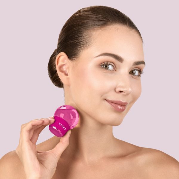 Массажер для лица и тела GESKE Cool&Warm Face and Body Massager 7в1 magenta HB0300 фото