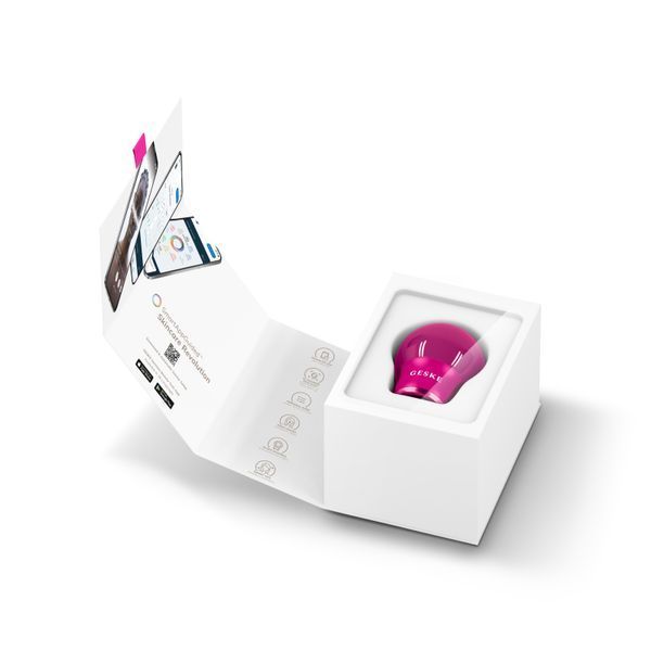 Массажер для лица и тела GESKE Cool&Warm Face and Body Massager 7в1 magenta HB0300 фото