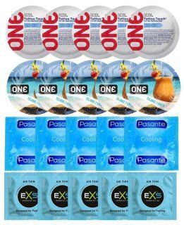 Набор 20 шт ONE Tattoo Touch + ONE Island Punch + Pasante Cooling + EXS Air Thin SOS7263 фото