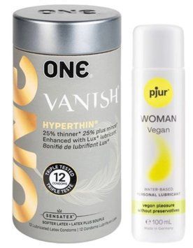Набор 12 шт ONE Vanish + Лубрикант Pjur Woman Vegan 100 мл SOS13067 фото