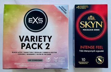 Комплект Skyn ​​Intense Feel 10шт + EXS Variety pack 2 на 48 штук SOS3058 фото