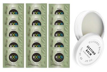 Комплект EXS Snug Fit 15 шт + Bijoux Indiscrets Sexting Balm SOS14941 фото