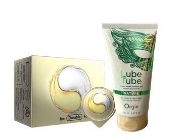 OLO Ice Durable Fire &ndash; 10 шт та Лубрикант ORGIE LUBE TUBE NATURE, 150 мл SOS869 фото