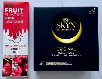 Комплект SKYN ORIGINAL 40 шт + Гель-лубрикант вишня 120 мл OLO SOS3750 фото