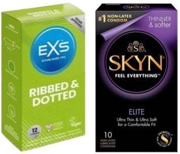 Набір з SKYN Elite 10 шт + EXS Ribbed & Dotted (12 штук) SOS7842 фото