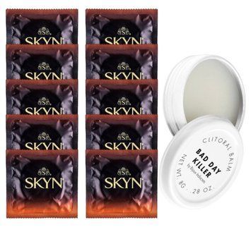 Комплект Skyn Warming 10 шт + Bijoux Indiscrets Bad Day Killer SOS14183 фото